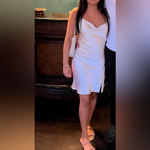 Women’s Satin Slip Dress - Picture 3 of 4